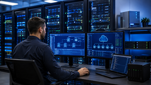 Cybersecurity services and network security monitoring provided by Straight Edge Technology in San Antonio TX