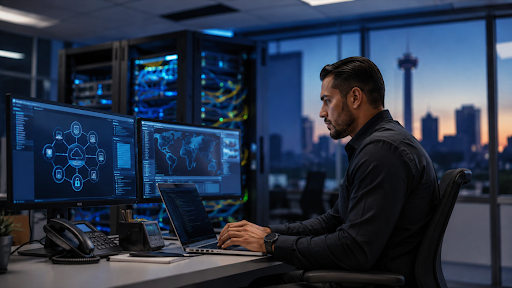 Straight Edge Tech expert providing advanced IT services in San Antonio TX